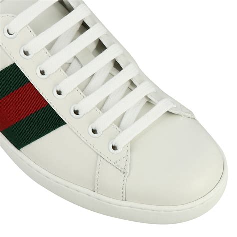 scarpe gucci rosse e bianche uomo|gucci sneaker bianco.